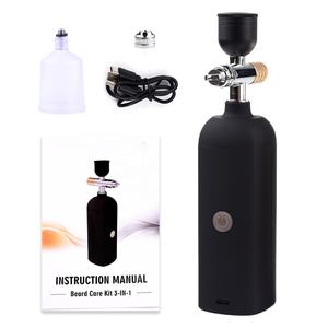 <span class=keywords><strong>Kit</strong></span> d'aérographe de barbier professionnel portable Pistolet d'aérographe court facile à utiliser pour le bronzage de salon Améliorations de la coiffure Cuir chevelu - Product Image 2