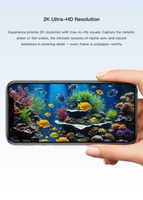 Cámara Inalámbrica para Pecera 1080P WiFi, Monitor de Acuario con Audio Bidireccional, Visión Nocturna y Detección de Movimiento
