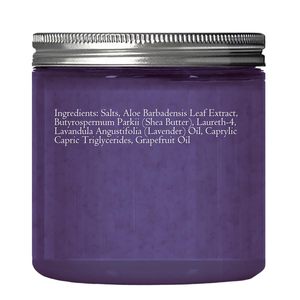 ETRUN ALISA OEMODM <span class=keywords><strong>Gommage</strong></span> au sel de lavande, <span class=keywords><strong>gommage</strong></span> corporel exfoliant naturel avec des huiles hydratantes du Céramique et du sel de mer pour une peau douce et lisse - Product Image 4