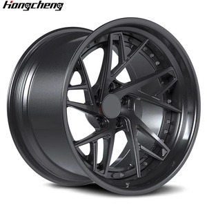 Jantes de voiture personnalisées forgées de 17 à 24 pouces 5x114.3 5x130 5x112 5x127 pour BMW Audi Pagani Hyuara Corvette C8 - Product Image 5