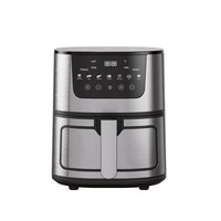 Friteuses à air chaud 7L 8L Nouveauté 2024 en gros, four à friture sans adhésif avec circulation d'air à 360 degrés