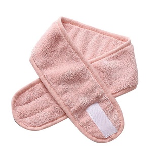 <strong>Spa</strong> <strong>Facial</strong> Headband for Washing Face Adjustable <strong>Towel</strong> Headbands With Magic Tapes - Product Image 1
