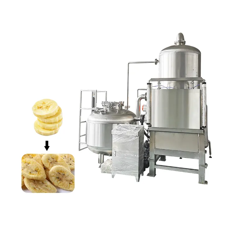 Vacuum Fried Jackfruit Chips Making Machine Low Temperature Fryer Machine Vacuum Frying Machinery