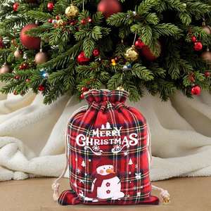 Bolsa de Regalo de Algodón Reciclable Ecológica con Cordón, 10*14cm, para Compras, Dulces y Regalos, Venta al Por Mayor - Product Image 3