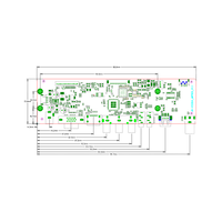 Layar LCD Vertikal JX, Tampilan Horizontal, Pengontrol Layar Mipi, VGA/HD/USB/AV, Resolusi 800*1280, 40-Pin, 10.1 inci, Pemasangan PCBA