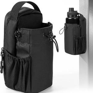 Sac de sport magnétique rose, bouteille d'eau avec Guadeloupe
