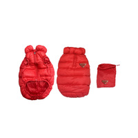 ZHONGYA Vêtements pour chiens, gilet en coton chaud et épais pour l'hiver, nouveau modèle tendance, style triangle inversé, pour Teddy, Schanery, Chai, Corgi, résistant au vent