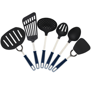 XIZHAIJU Personalized plastic nylon cooking tools set slotted spatula turner shovel fried egg pancake kitchen utensils
