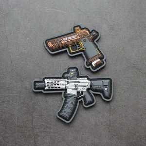 Parche de Goma Termoadhesivo con Logotipo de Encaje de Infantería Marina en PVC Suave 3D Personalizado, Sin Pedido Mínimo - Product Image 3