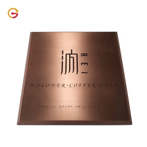 JAGUARSIGN Manufacturer Custom Brass Door <strong>Plaque</strong> Copper Wall <strong>Plaque</strong> <strong>Home</strong> Decor Outdoor Garden <strong>Plaques</strong> - Product Image 5