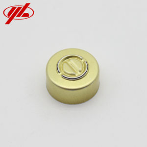 Tapas de Aluminio de 13 mm con Dos Puntos de Conexión para Viales de Vidrio de Inyección - Product Image 3