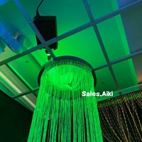 Équipement sensoriel LED coloré pour autisme : cascade de fibres optiques, queues de fibres optiques, thérapie tactile, pour besoins spéciaux