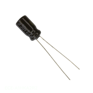 ตัวเก็บประจุแบบ Through Hole รุ่น CAP ALUM 2.2UF 20% 50V RADIAL TH 2.2 uF ECE-A1HKA2R2 - Product Image 1
