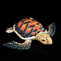 Peluche personnalisée tortue de mer, jouet en peluche animal marin, poupée mignonne pour aquarium, parc à thème marin, boutique, usine, personnalisation OEM ODM