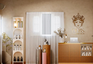 Estantes de Exhibición Personalizados para Tiendas de Cuidado de la Piel |   Exhibidor de Perfumes y Góndola para Maquillaje para Tiendas de Cosméticos Modernas - Product Image 5