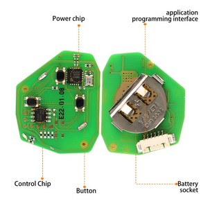 Clé de Voiture Universelle Xhorse VVDI 3 Boutons XKTO04EN XKTO04 Style Toyota, Télécommande Sans Fil Fob VVDI pour Mini VVDI Key Tool <span class=keywords><strong>VVDI2</strong></span> - Product Image 3