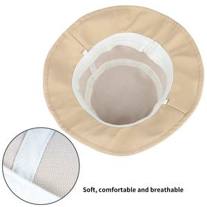 Chapeau <span class=keywords><strong>de</strong></span> plage réglable pour enfants en bas âge en plein air UPF 50 + mentonnière à large bord chapeau <span class=keywords><strong>de</strong></span> jeu d'été chapeau <span class=keywords><strong>de</strong></span> soleil pour bébé - Product Image 3