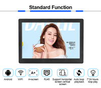 Maxway IPS Ekran Kablosuz Wifi Android 10.1 inç İç Mekan LCD Dijital Tabela Android Reklam Ekipmanı