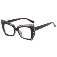 Monture de Lunettes de Lecture et d'Ordinateur Anti-Lumière Bleue Irrégulière de Luxe pour Femmes, Vente en Gros