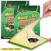 Piège à souris en papier collant jetable de grande taille pour le contrôle des souris, idéal pour les hôtels, les cuisines et les restaurants