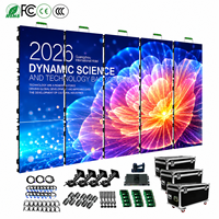 Écran LED modulaire d'intérieur et d'extérieur à louer P2.6 P2.9 P3.91 3840Hz pour événements, concerts et expositions