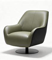 Fauteuil à bascule Teddy en velours 807, design moderne, écologique, dossier ouvert, base en bois, chaise de salon confortable pour une personne