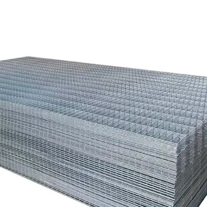 Chinese supplier reinforcement mesh on a building site rebar steel concrete slab mesh