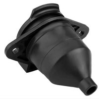 Prise de voiture en plastique 24V, adaptateur 7 voies pour camion et véhicule utilitaire, connecteurs de camion