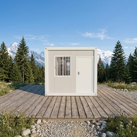 Maisons miniatures portables et amovibles de luxe à bas coût, de style plat, de 20 et 40 pieds, préfabriquées, modulaires, détachables, pour bureaux, bâtiments scolaires et gymnases