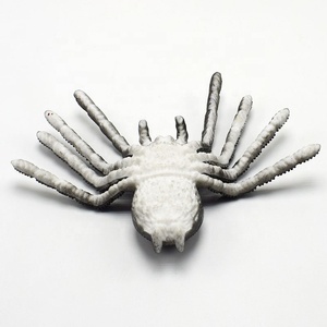 Grande araignée réaliste en TPR de 15 cm, jouet de simulation effrayant, idéal pour les farces et les blagues d'Halloween, modèle animal amusant, accessoire de fête d'Halloween - Product Image 3