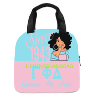 TOP LADIES of DISTINCTION TLOD Sac Isotherme Portable pour Déjeuner, Sacs de Sororité Réutilisables pour le Bureau, le Travail et les Voyages