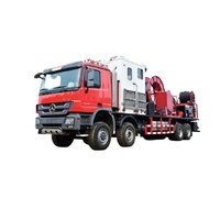 وحدة أنابيب ملفوفة بمقطورة كبيرة LG270/32T-7000 بديل مثالي لـ SPM SJ البنزين NOV Schlumberger Baker Hughes
