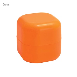 6.5g Vanilla Fragrance Moisturizing Lip Balm in Trendy Square Case LPB001 Promotional Gift Custom Logo Lip Balm Cube in Stock