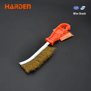 Professional Design Hand Wire Brushes 225mm Plastic Handle Copper Wire Brush