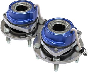 Paquete de 2 Conjuntos de Rodamientos de Cubo de Rueda Delantera 513121 Compatibles con Chevy Impala, Monte Carlo, Cadillac DTS, Eldorado, Seville, Buick Century - Product Image 1