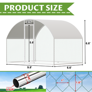 Nuevo Diseño de <span class=keywords><strong>Gallinero</strong></span> de Acero Anti-UV de Una Habitación <span class=keywords><strong>Jaula</strong></span> para Entrar para Uso Doméstico y Venta al por Menor Jaulas de Malla para Animales y Avicultura - Product Image 5