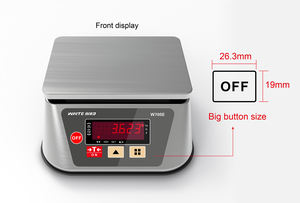 10kg magasin de poids en acier inoxydable cuisine Type Oiml pesage électronique balance de précision personnelle 1g balance de grue à rayons cellulaires numériques - Product Image 5