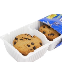 Groothandel Exotische Chocolade Chip Koekjes 85g Ronde Halfzachte Kaas Fruitige Zoete Doos Biscuit Snack voor Tijdverdrijf