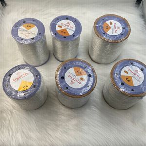 Cordon élastique Crystal Tec 0,6 mm 0,7 mm 0,8 mm, fil TPU, fournitures pour la fabrication de bijoux DIY, grands rouleaux - Product Image 2