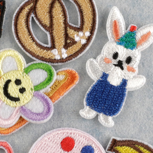 刺繍パッチ DIY アカウントアクセサリー オリジナル漫画食品韓国ワッペン刺繍ラベルパッチ布パッチ - Product Image 3