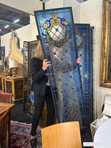 Vitraux tiffany arqués <span class=keywords><strong>d</strong></span>'église 6 pouces à vendre Insert de <span class=keywords><strong>vitrail</strong></span> victorien pour l'église et la maison - Product Image 5