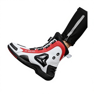 Bottes de <span class=keywords><strong>moto</strong></span> antidérapantes résistantes aux chocs pour hommes et femmes, toutes saisons, <span class=keywords><strong>cross</strong></span>-country, rallye, voyage - Product Image 5
