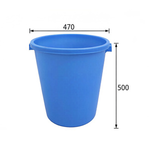 Seau à riz en PP pas cher, rond, avec logo imprimé, 65 L, transparent, de qualité alimentaire, pour lavage de voiture - Product Image 2