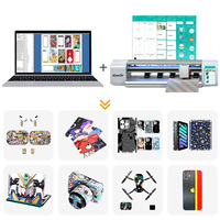 Machine de découpe à tracé intégré DAQIN pour la création de skins 3D personnalisés pour ordinateurs portables, téléphones mobiles, PS4, tablettes, autocollants, entreprise