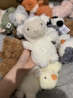 Peluche en gelée de la série Little Curly : Chaton, Ours en peluche, Poupées chiot, Jouets cadeaux pour enfants, Jouets mignons pour enfants