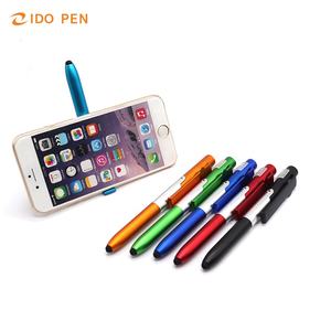 Mini bolígrafo de luz <span class=keywords><strong>LED</strong></span> 4 en 1 para smartphone, bolígrafo llavero con limpiador de teléfono, <span class=keywords><strong>Boligrafo</strong></span> OEM - Product Image 3