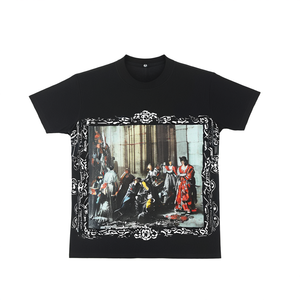 قمصان رجالية جديدة عالية الجودة لصيف 2026، تي شيرت هيب هوب مزين بالألماس مع رسومات مخصصة للرجال - Product Image 1