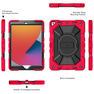 Funda Protectora Anti-Golpes para iPad 7ª/8ª/9ª Gen. 10.2 Pulgadas, Funda para iPad Pro 10.5 Pulgadas con Soporte y Correa para el Hombro - Product Image 5