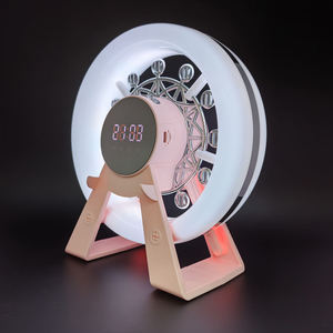 <span class=keywords><strong>Chargeur</strong></span> sans fil USB Bluetooth avec lumières colorées, plafonnier ciel étoilé, réveil et <span class=keywords><strong>chargeur</strong></span> sans fil pour la maison et les fêtes - Product Image 4