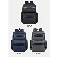 Sac à dos de voyage et scolaire en nylon balistique durable avec poche étanche pour ordinateur portable 15,6 pouces